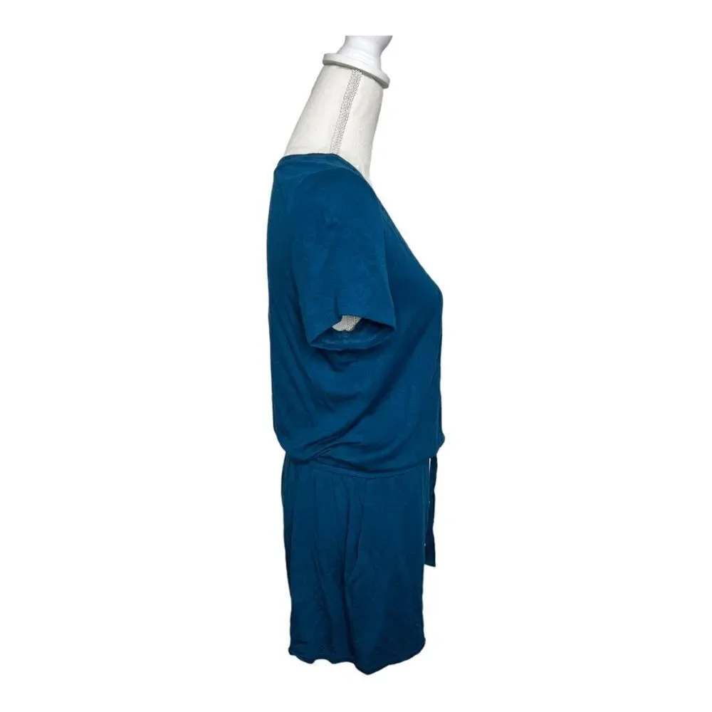DAILY RITUAL Blue Romper. Size medium. - Picture 5 of 8